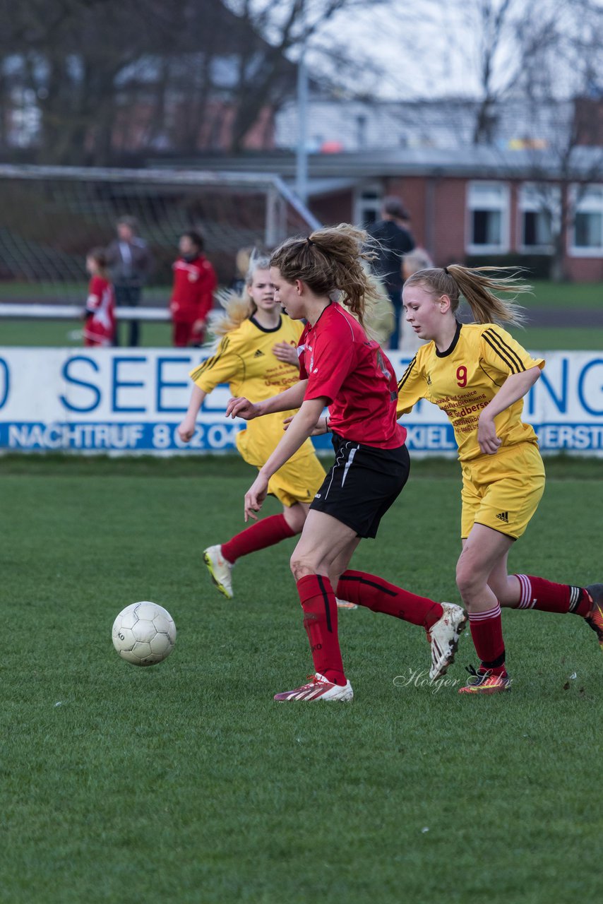 Bild 296 - B-Juniorinnen Kieler MTV - SV Frisia 03 Risum-Lindholm